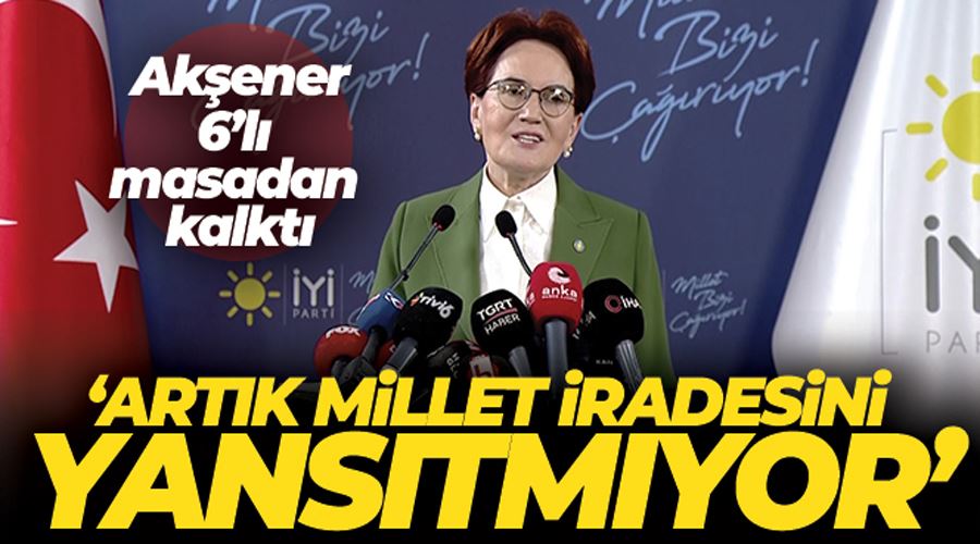 İYİ Parti Genel Başkanı Akşener: 