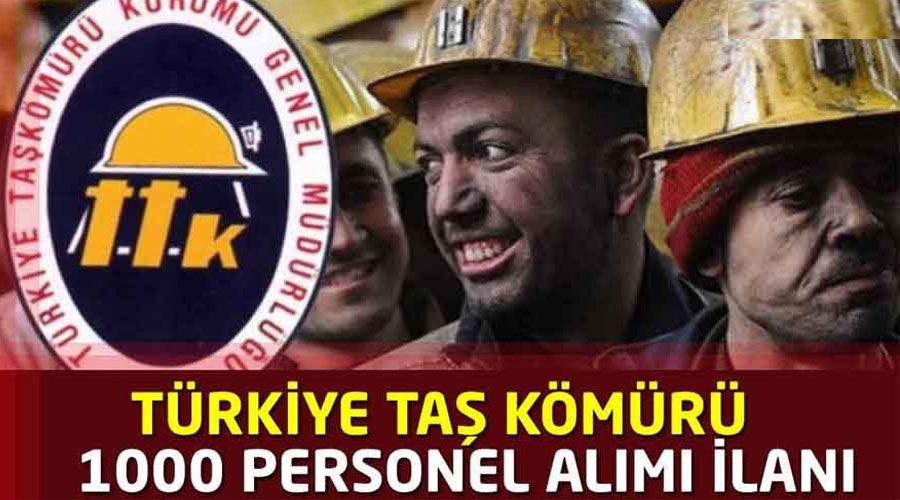Son Dakika açıklaması! TTK 1000 kamu personeli alımı yapacak
