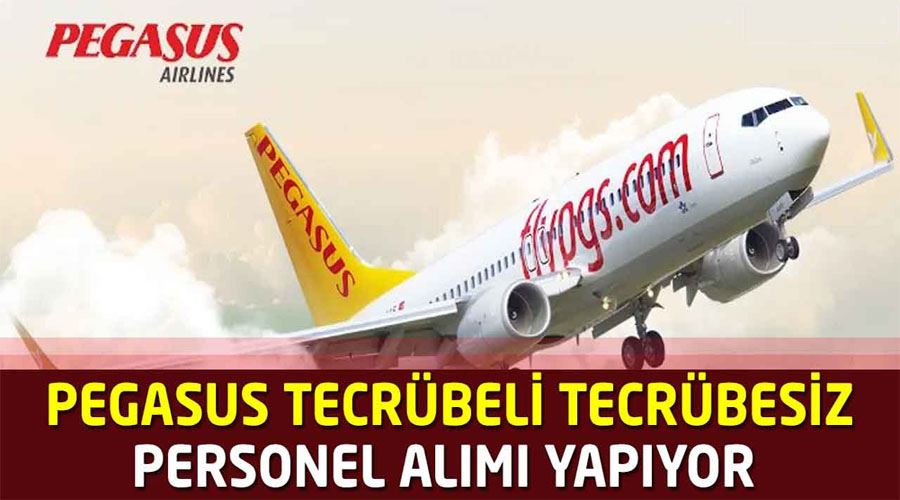 Pegasus Tecrübeli Tecrübesiz Dolgun Maaşla Personel Alımı Yapıyor! 2023