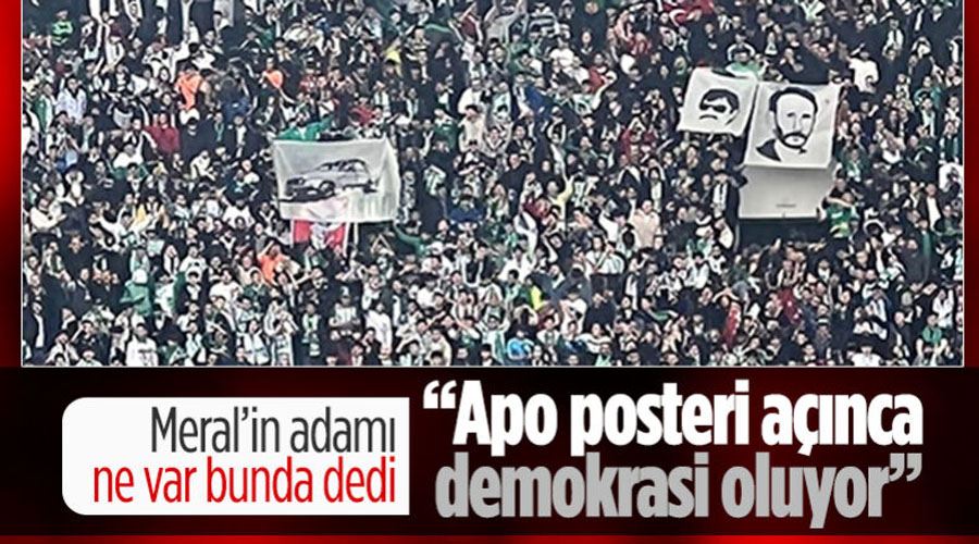 İyi Partili Mehmet Aslan Bursaspor-Amedspor maçında açılan posterleri savundu