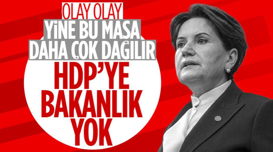 Meral Akşener’den CHP’nin HDP’yle görüşmesine yeşil ışık