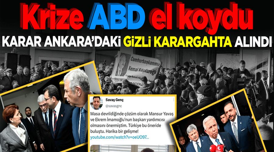ABD krize el koydu, karar Ankara