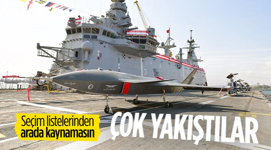 Bayraktar Kızılelma ve TCG Anadolu göreve hazır!