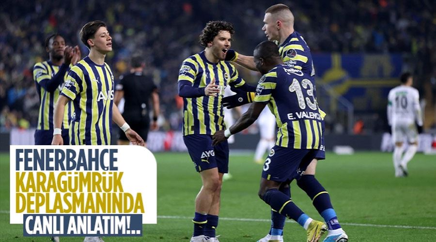 Fatih Karagümrük - Fenerbahçe - CANLI ANLATIM