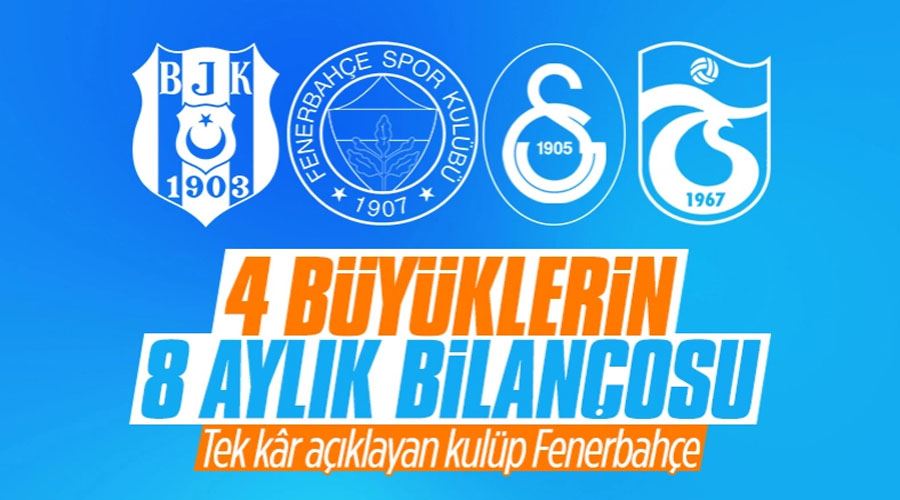 Kulüpler zarar ederken, Fenerbahçe kar açıkladı