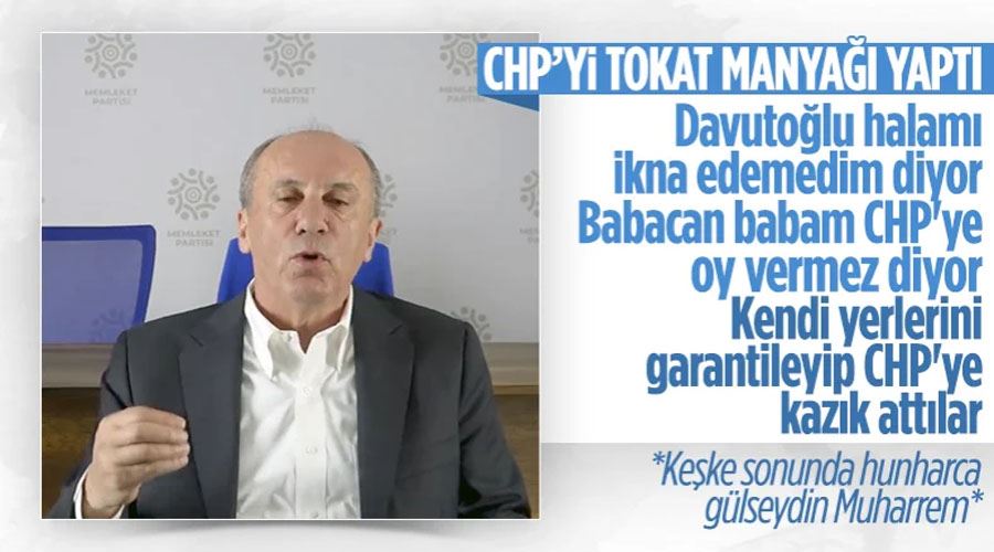 Muharrem İnce, Ahmet Davutoğlu ve Ali Babacan