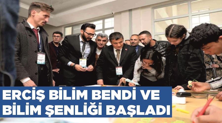Erciş Bilim Bendi ve Bilim Şenliği başladı