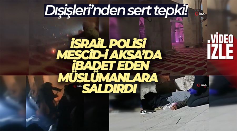 İsrail polisi Mescid-i Aksa