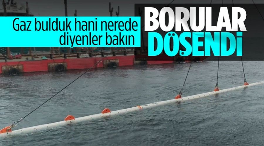 Karadeniz gazında sona yaklaşıldı: Deniz tabanına boruların yerleştirme işlemi tamamlandı