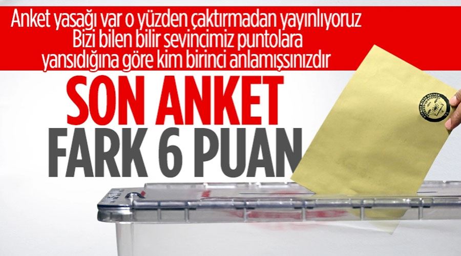 Seçimlere 4 gün kala anketlerde fark açıldı