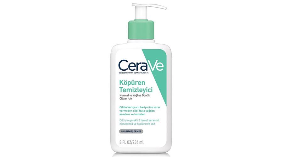 Cerave Köpüren Temizleyici