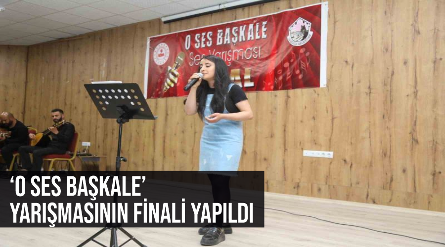 ‘O Ses Başkale’ yarışmasının finali yapıldı