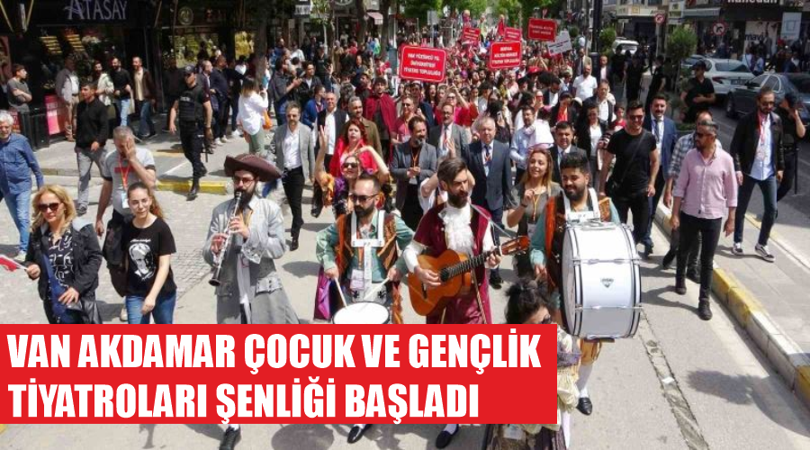 Van Akdamar Çocuk ve Gençlik Tiyatroları Şenliği başladı