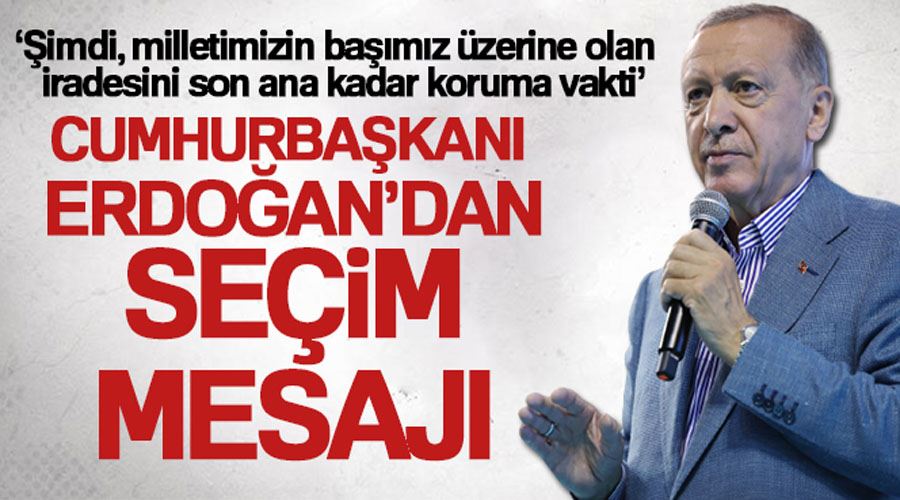 Cumhurbaşkanı Erdoğan
