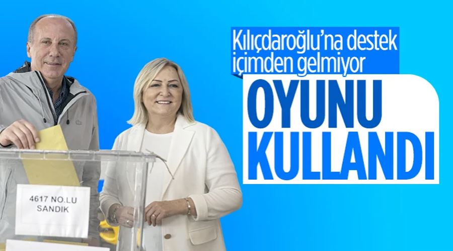 Muharrem İnce eşiyle birlikte oy kullandı