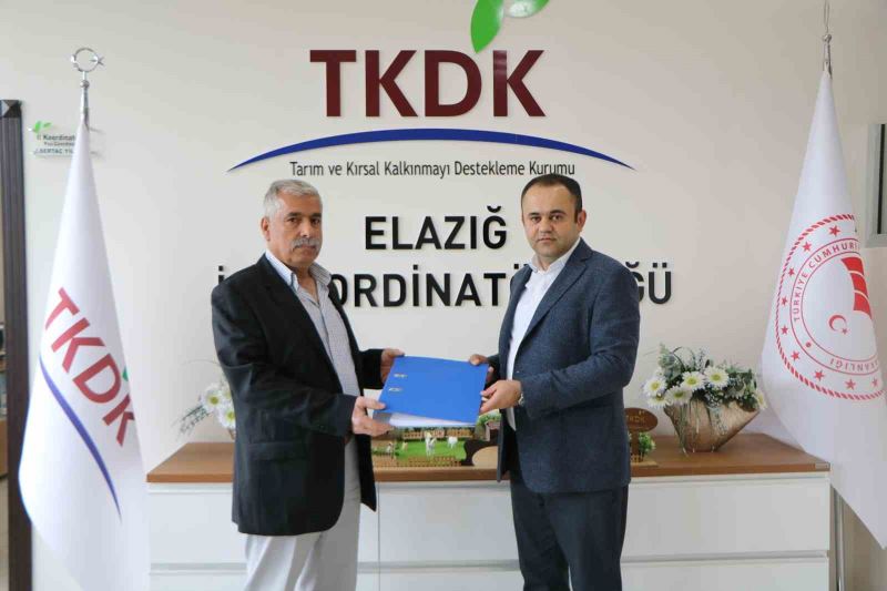 Keban’da 6,5 milyonluk alabalık üretim sözleşmesi
