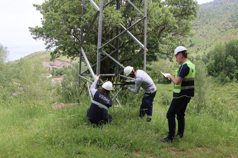 VEDAŞ’tan 2 köye 3 milyon liralık yatırım
