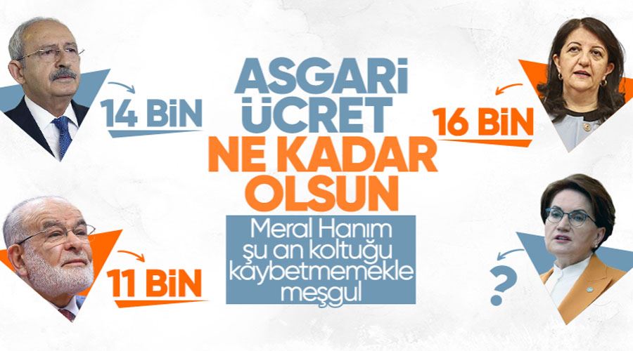 Siyasi partilerin asgari ücret önerileri