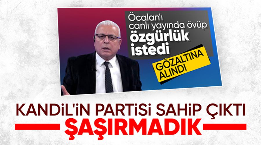 HDP, teröristbaşına övgüler dizen Merdan Yanardağ