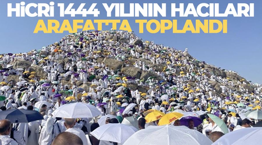 Hicri 1444, Miladi 2023 yılının hacıları Arafat
