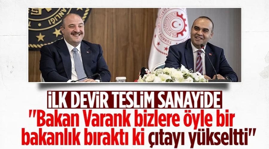 Mustafa Varank görevini Mehmet Fatih Kacır