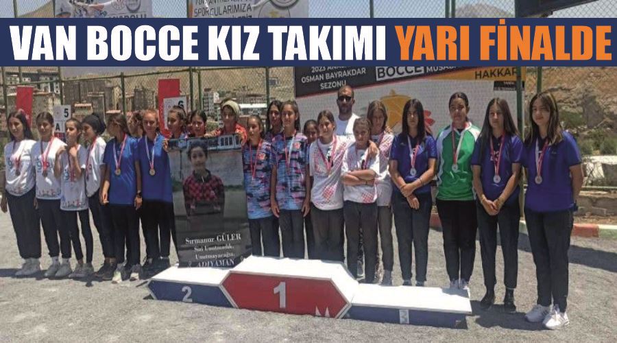 Van Bocce Kız Takımı yarı finalde