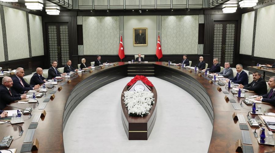 Cumhurbaşkanlığı Kabinesi toplandı