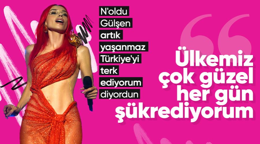 Bodrum konserinde konuşan Gülşen: 