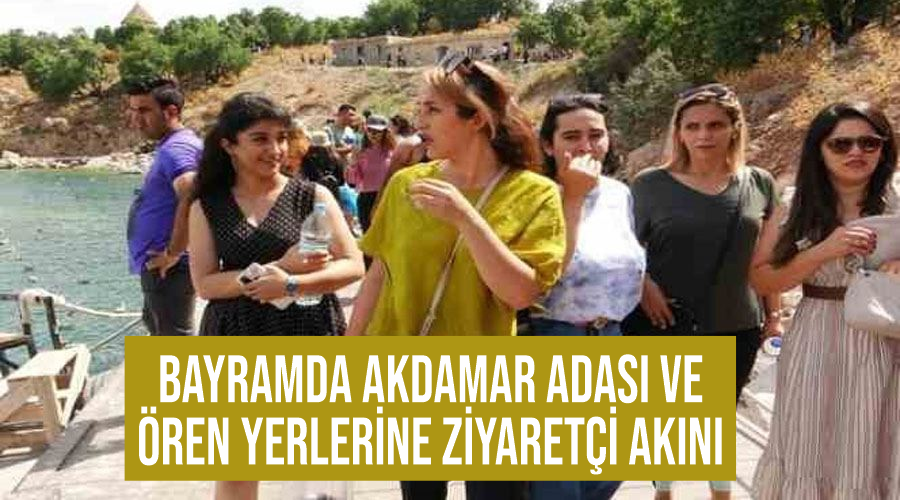 Bayramda Akdamar Adası ve ören yerlerine ziyaretçi akını