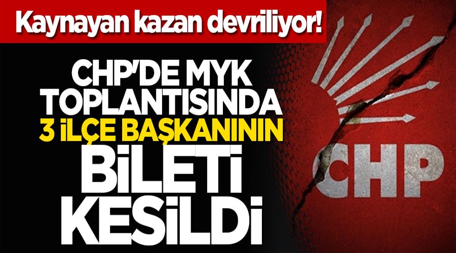 Kaynayan kazan devriliyor! CHP