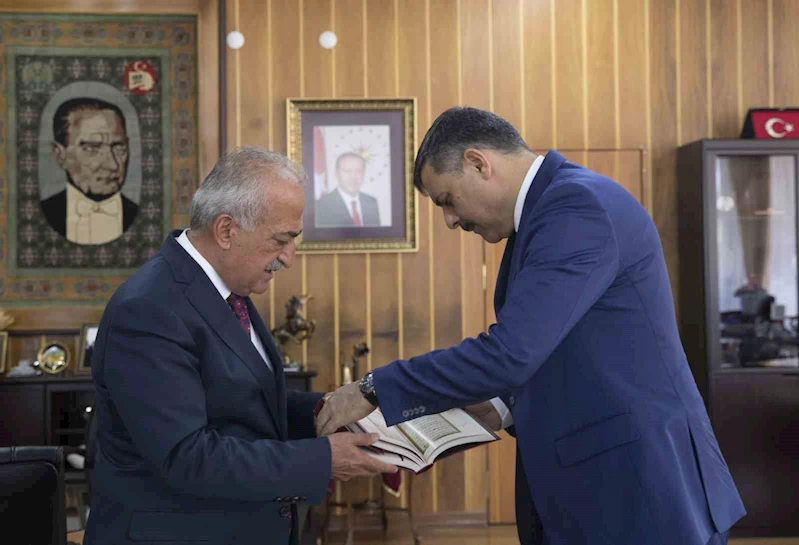Vali Çiftçi’den Rektör Çomaklı’ya iade-i ziyaret
