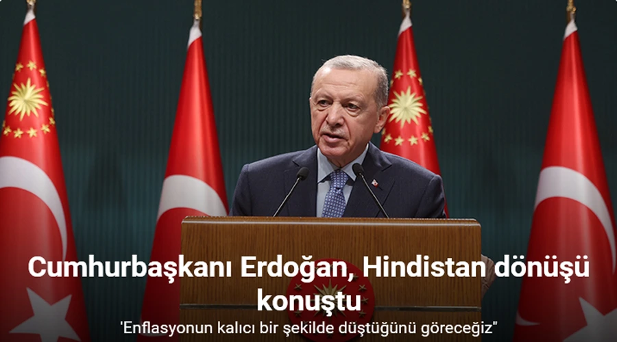 Cumhurbaşkanı Erdoğan: 