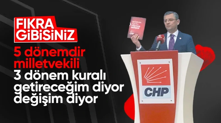 Özgür Özel, seçilirse 3 dönem kuralı getirecek