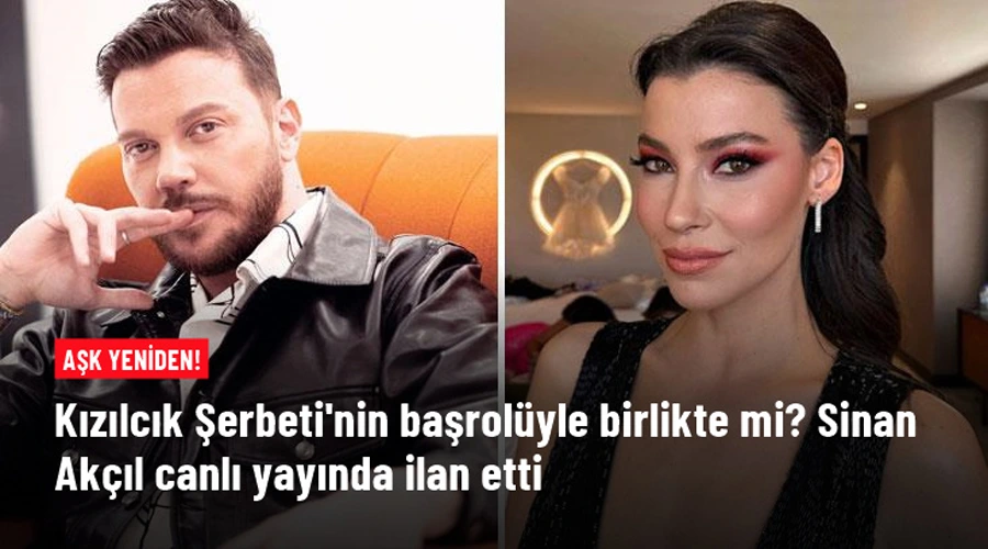 Eski sevgilisi Müjde Uzman ile yeniden bir araya gelen Sinan Akçıl konuştu: İlişkiye bir isim koymadık