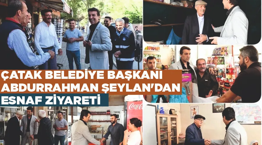 Çatak Belediye Başkanı Abdurrahman Şeylan