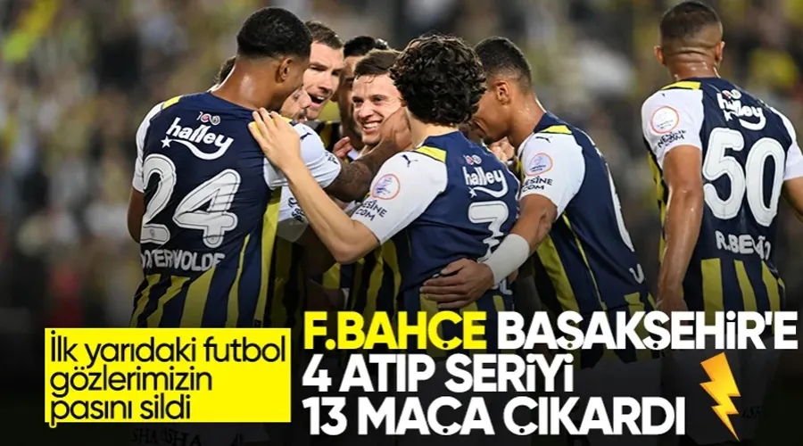 Fenerbahçe, Başakşehir’e fark attı