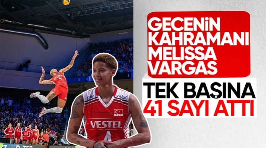 Melissa Vargas, 41 sayıyla Avrupa şampiyonluğunun mimarı oldu