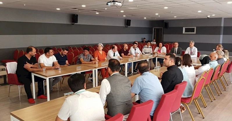 500 Yataklı Devlet Hastanesinin cihaz ihtiyaçları için toplantı yapıldı
