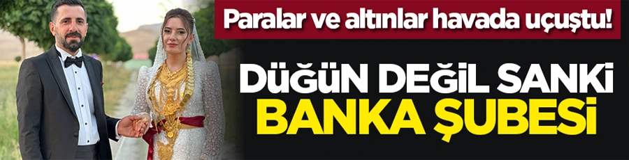 Geline kilolarca altın, damada ise 2 milyon TL takıldı
