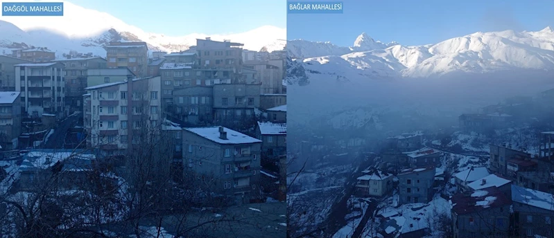 Doğal gazlı ve doğal gazsız mahallelerde hava farkı

