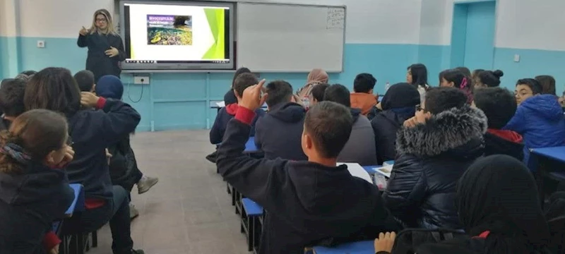 Elazığ’da öğrencilere sulak alanların önemi anlatıldı
