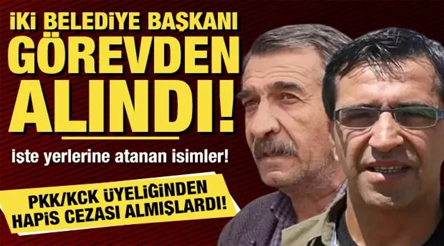 Tunceli ve Ovacık Belediyelerine  Vali ve Kaymakam Kayyum Olarak Atandı