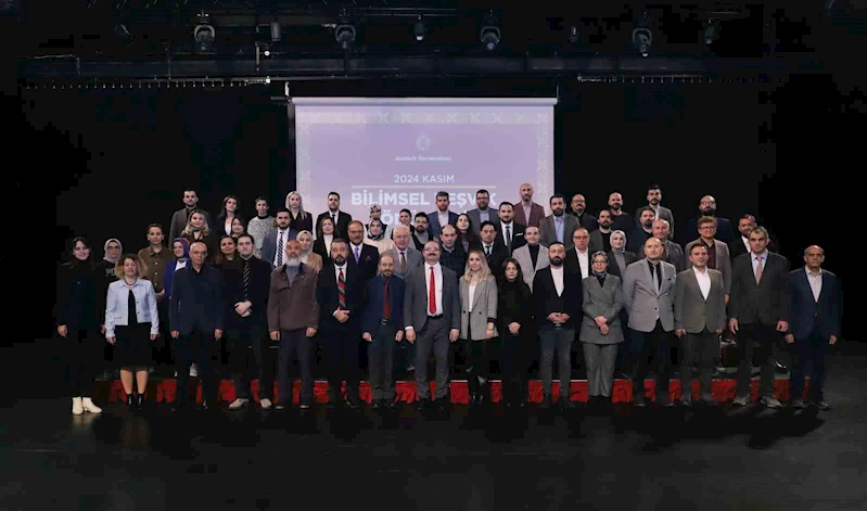 Atatürk Üniversitesi, akademisyenlerini ödüllendirmeye devam ediyor
