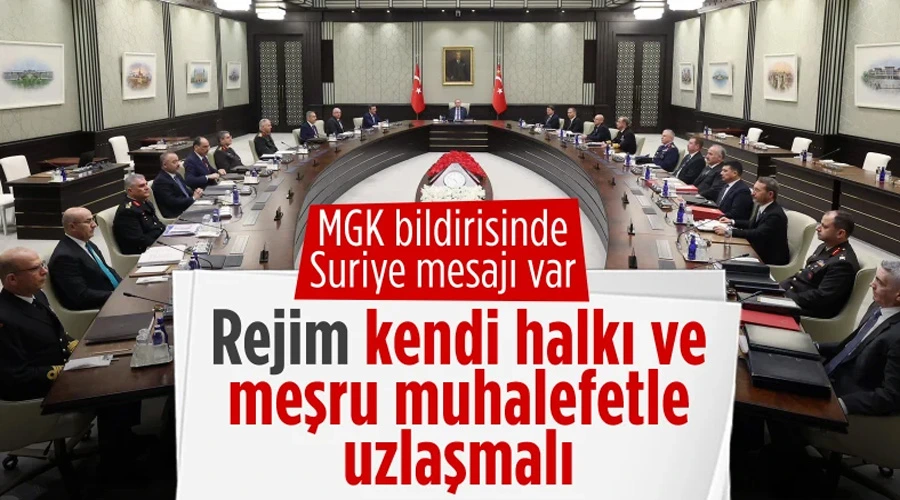 Son Dakika! MGK Toplantısından Kritik Kararlar: Suriye