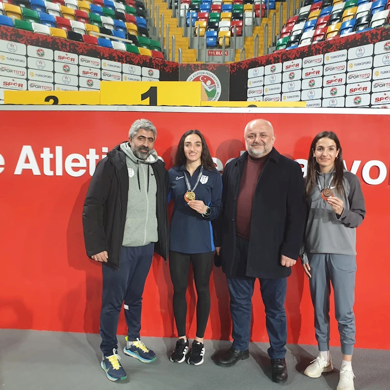 Karslı atletler madalyaya doymuyor
