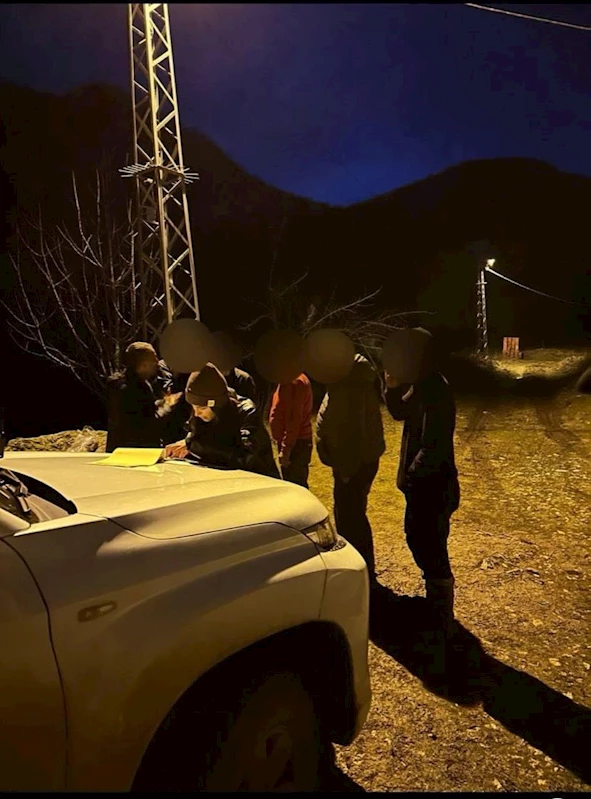 Tunceli’de kaçak avcılık yapan 12 kişiye ceza
