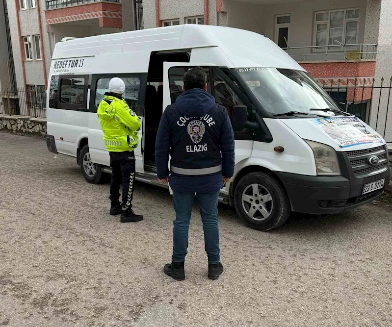 Elazığ’da okul önü denetimleri sürüyor
