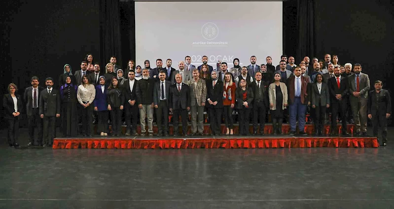 Atatürk Üniversitesi’nde Bilimsel Teşvik Töreni
