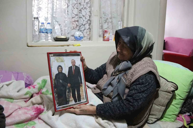 Iğdırlı Latife teyzenin Cumhurbaşkanı Erdoğan sevgisi
