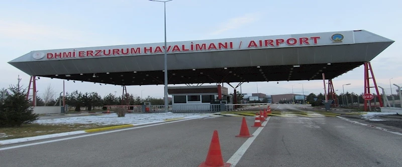 Erzurum Havalimanı’nda ocak ayında 106 bin 546 yolcuya hizmet verildi
